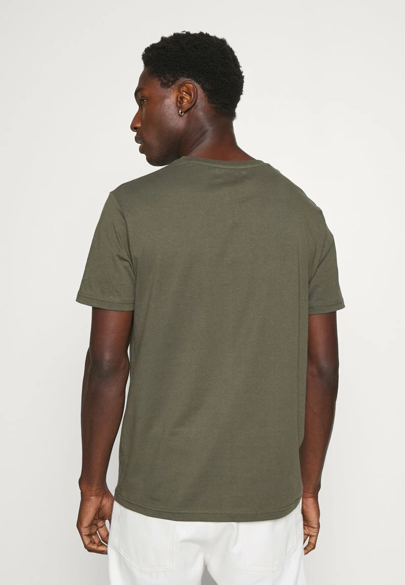 Pier One Hombre THERAPY BIKE EMBRO - Camiseta Básica - Olive - Imagen 3