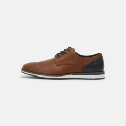 Pier One Hombre Zapatos Con Cordones - Cognac