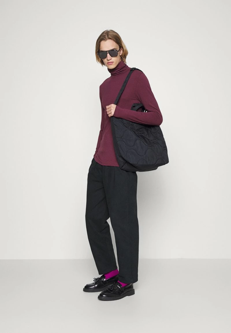 Pier One Hombre 2 PACK - Camiseta De Manga Larga - Bordeaux/dark Blue