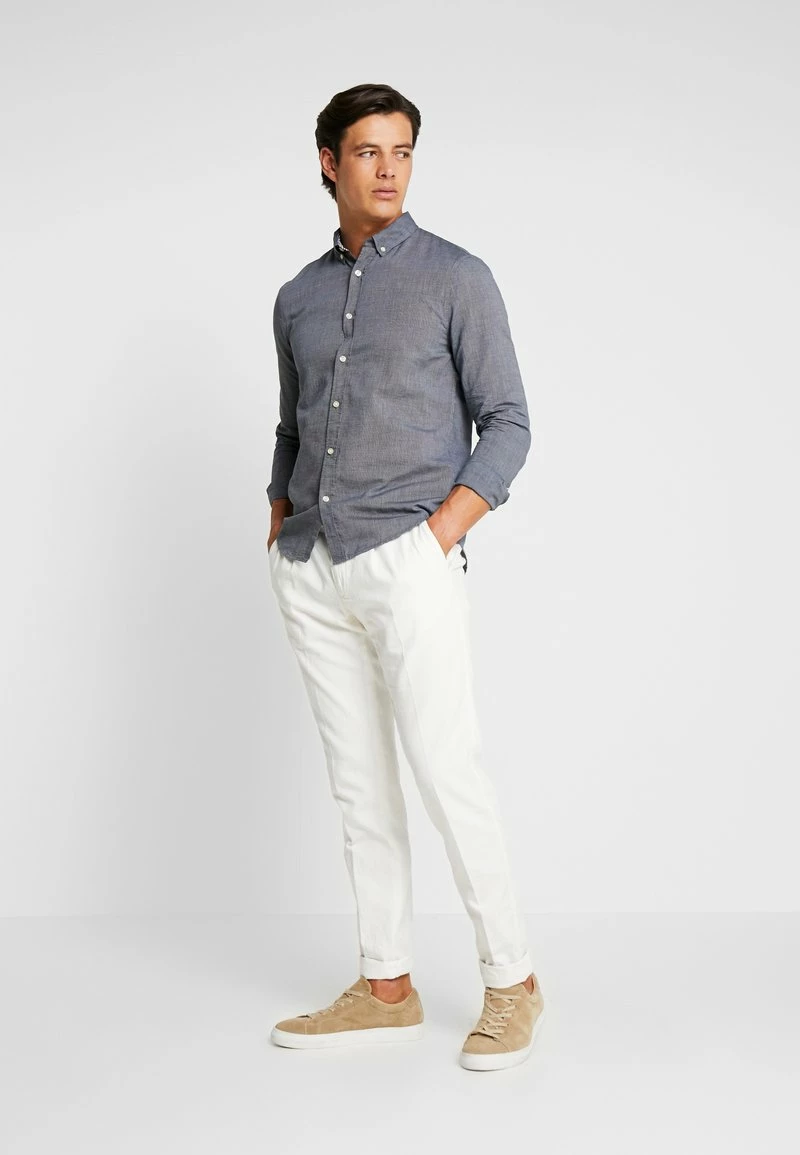 Pier One Hombre Camisa - Grey - Imagen 2