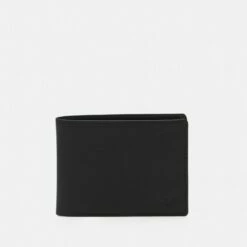 Pier One Hombre LEATHER - Monedero - Black