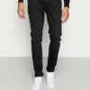 Pier One Hombre Vaqueros Pitillo - Black Denim