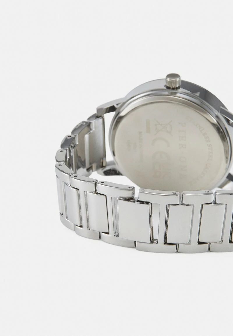 Pier One Unisexo UNISEX - Reloj - Black/silver-coloured - Imagen 2